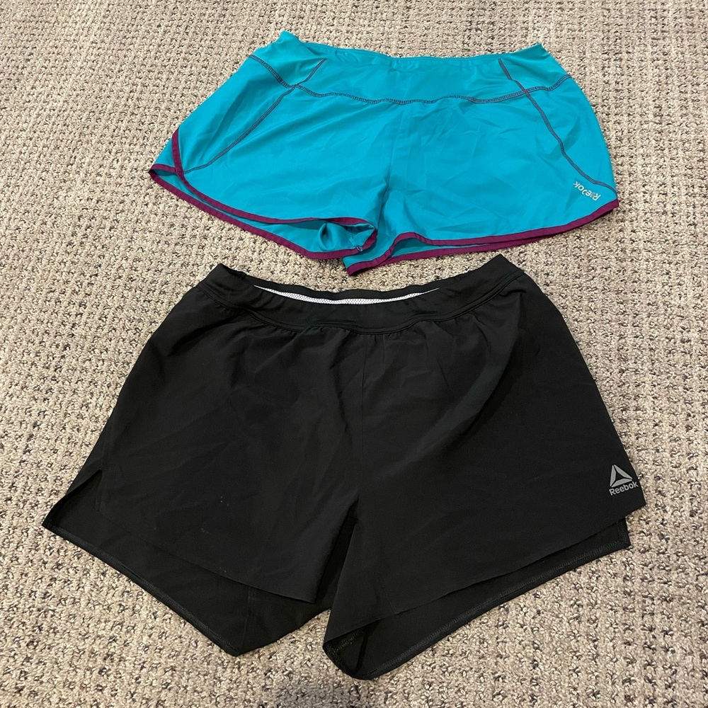Pair of 2 Reebok Speedwick Running Shorts